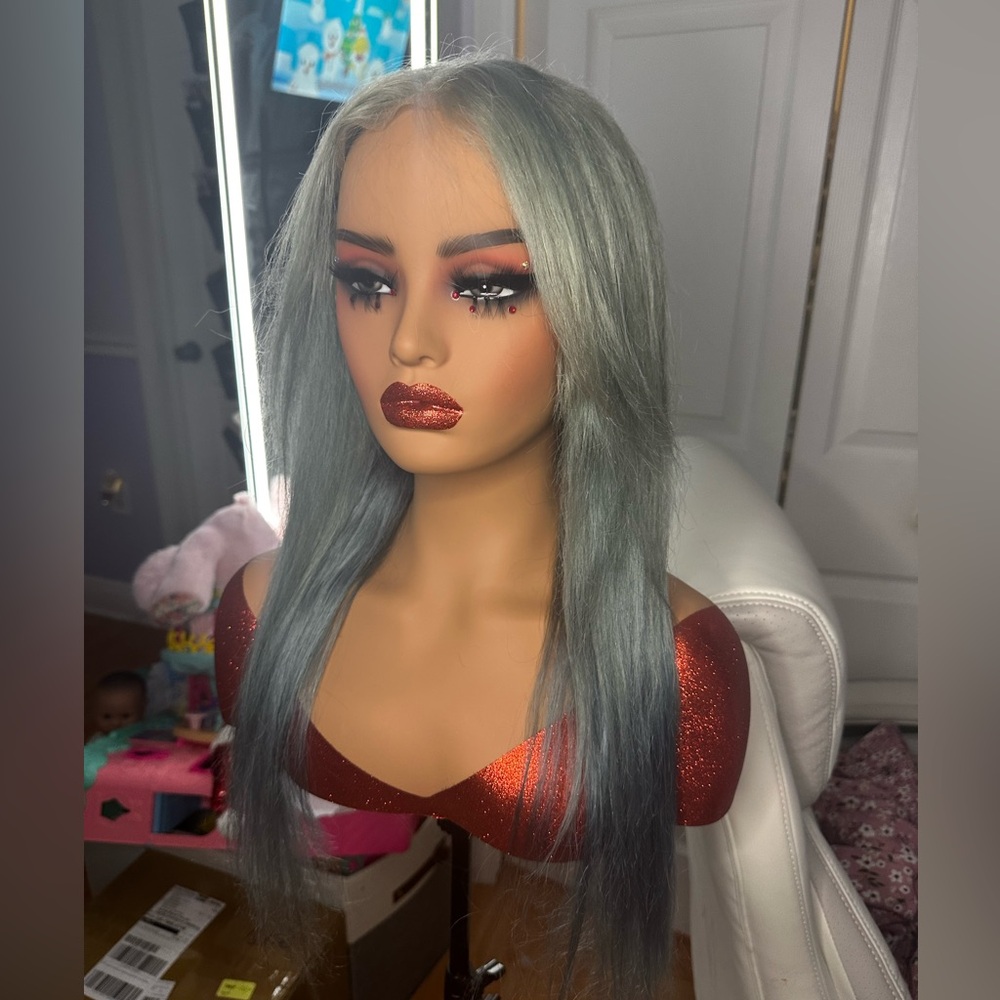 Human hair wig